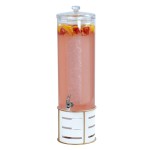 Empire Round Beverage Dispenser White